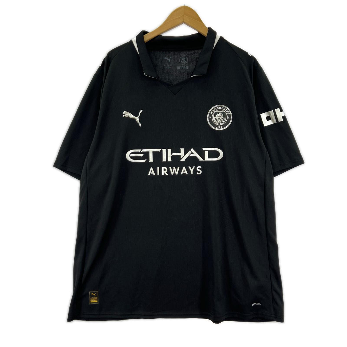 ポロシャツ Man City 2025/26 Away Replica Jersey XXL ブラック