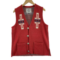 その他アウター Santa Fe Knit Vest /チマヨ ニットベスト M M レッド