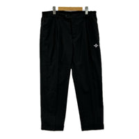 パンツ BUDS POOL× gakkin リネン混パンツ ブラック