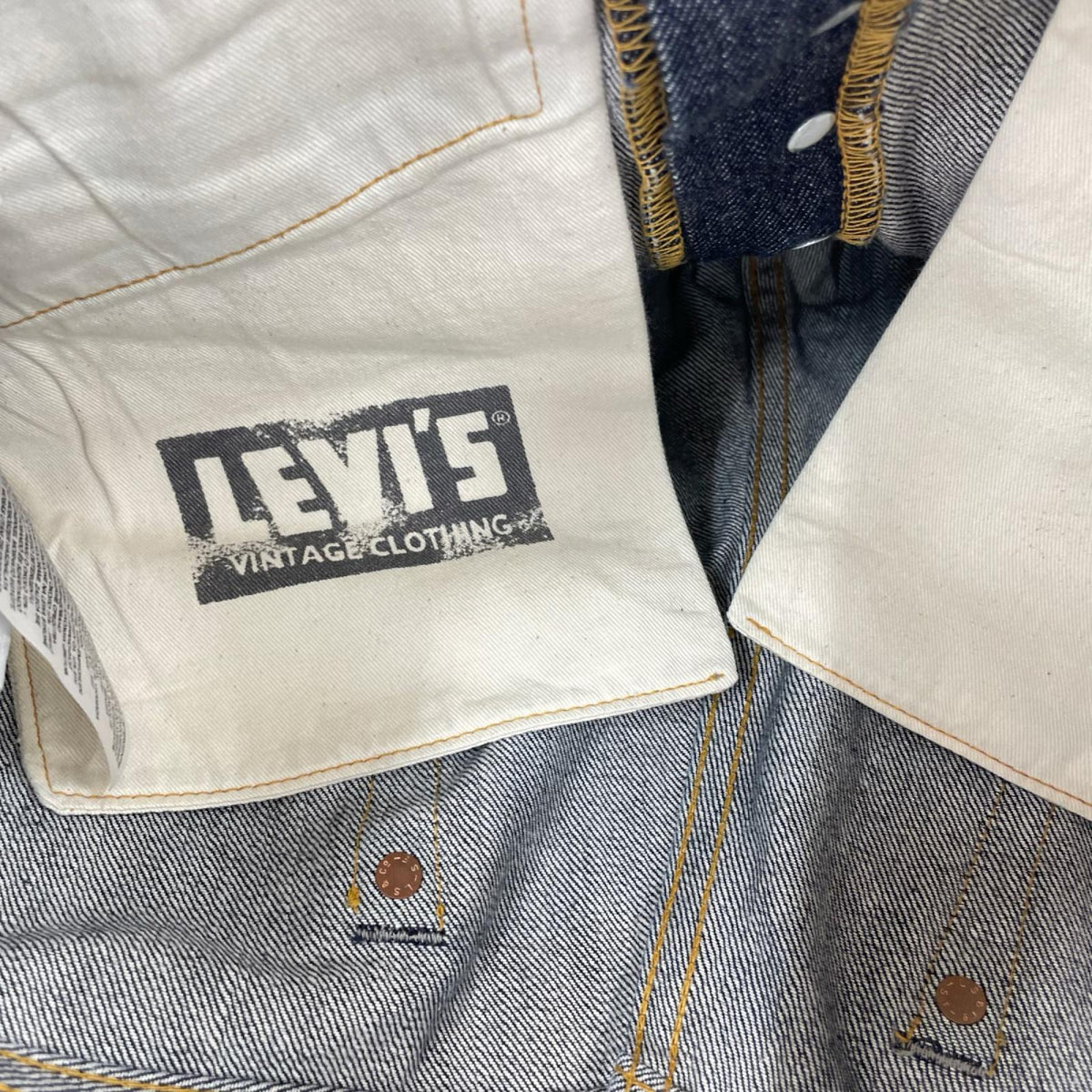 デニムパンツ LEVI'S VINTAGE CLOTHING 47501-0200 ネイビー