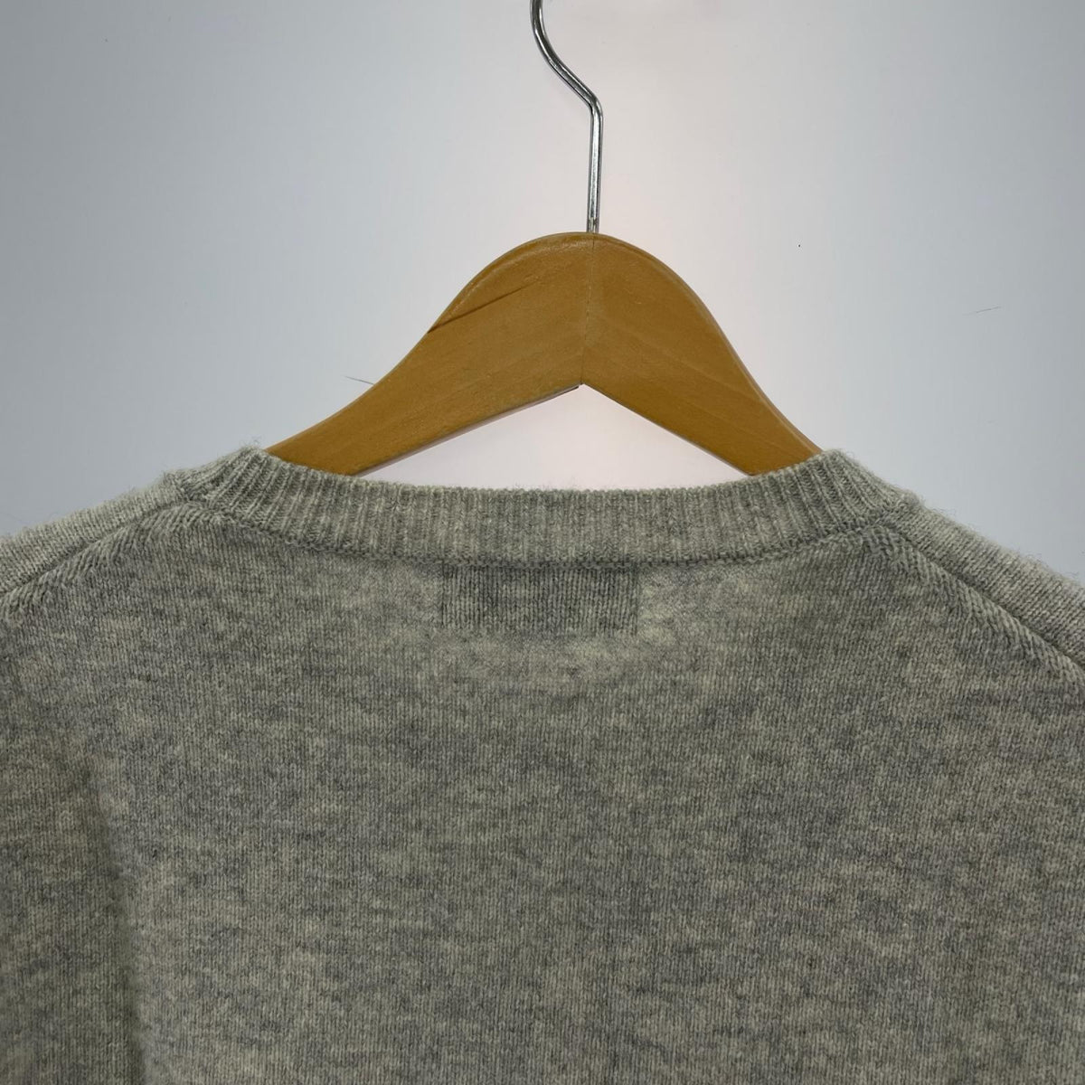 ニット カシミア ニット 38 グレー グレー