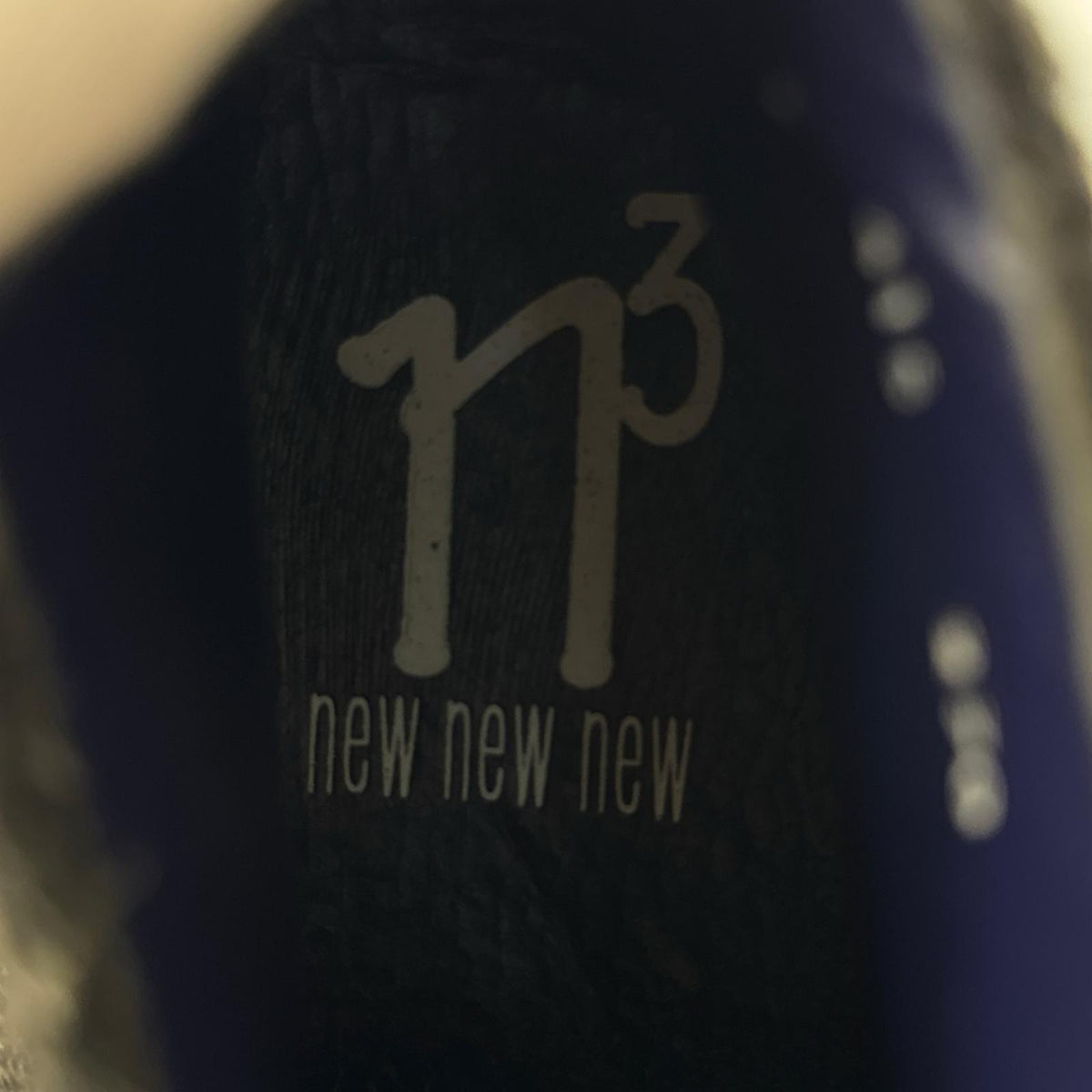 シューズ newnewnew ウール チャンキーソール シューズ BLK 27.0 27 ブラック