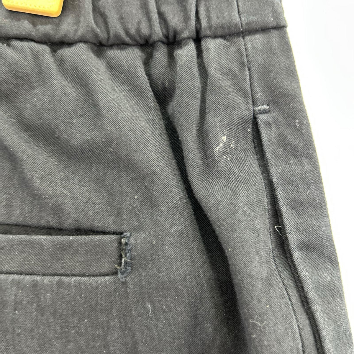 パンツ JIL SANDER 25SS コットンテーパードスラックス 48 ネイビー J21KA0011 J45286 48 ネイビー