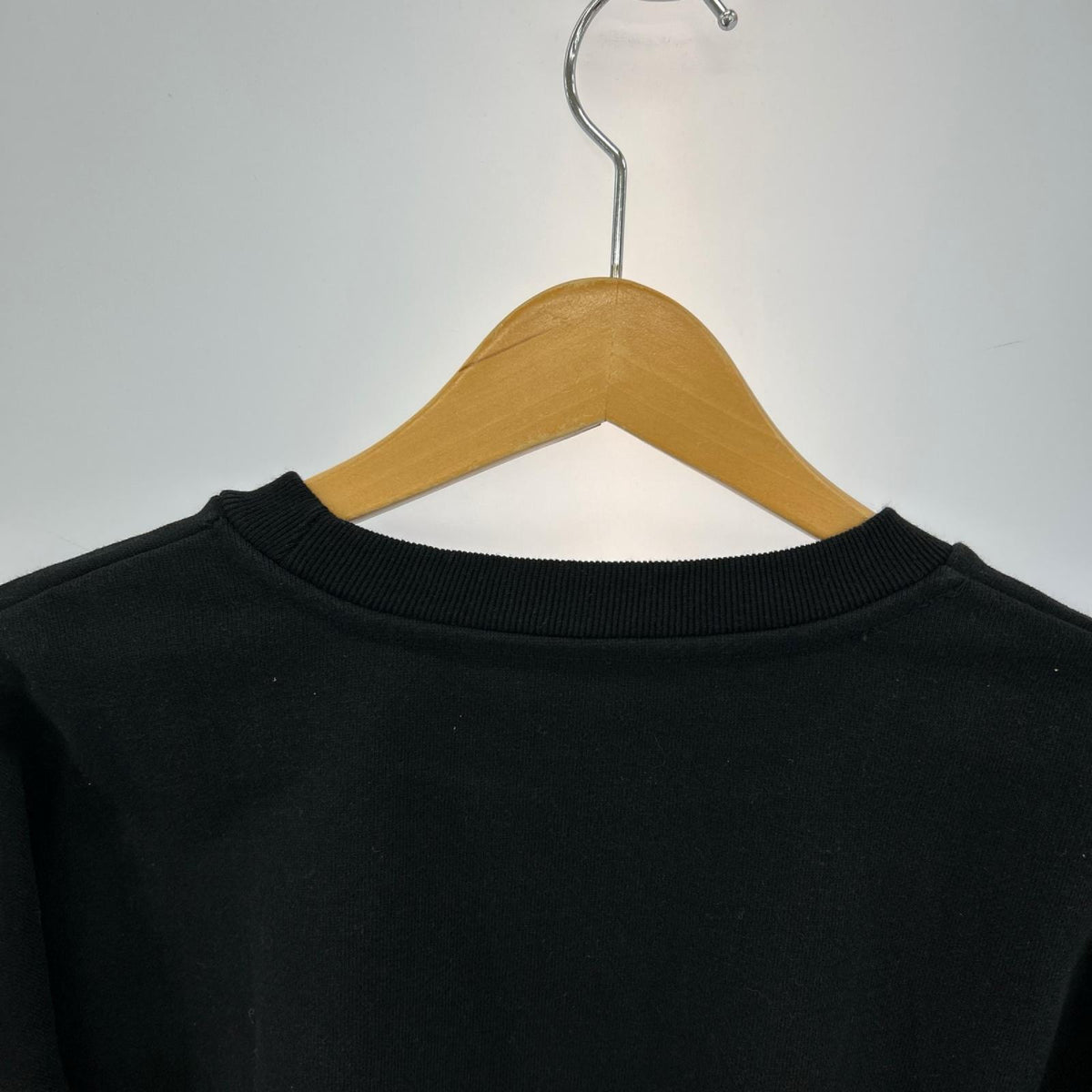スウェット 700fill Embroidered Small Payment Crew ブラック