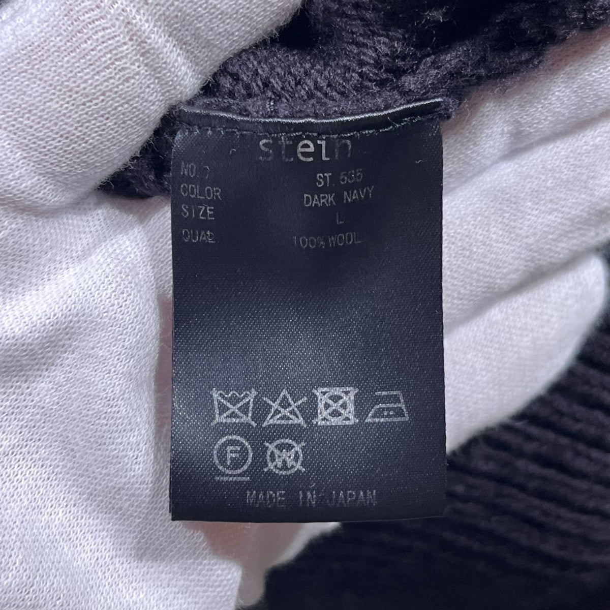 ニット OVERSIZED DRIVERS KNIT ZIP JACKET