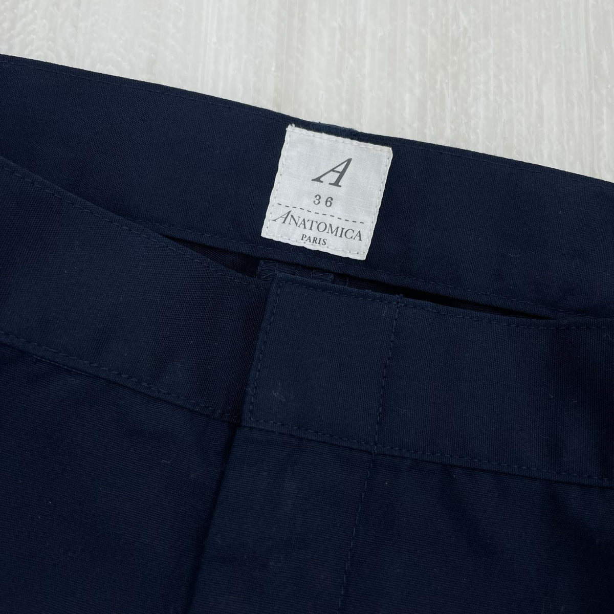 パンツ TRIM FIT PANTS 36 紺 36 ネイビー