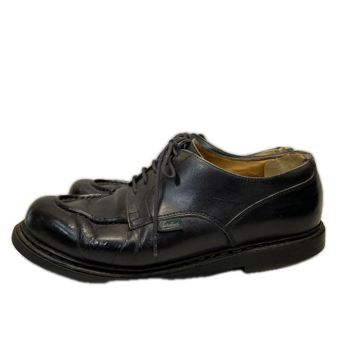 シューズ Paraboot CHAMBORD レザーシューズ710709 25cm (US7 UK6 1/2 EU40) ブラック