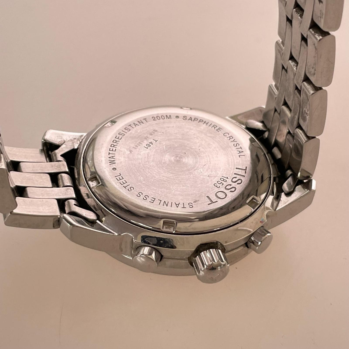 腕時計 TISSOT 1853 クロノグラフ ブラック