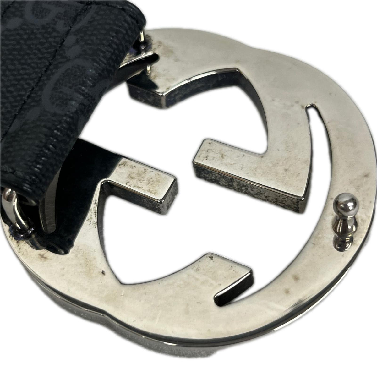 GUCCI/411924/インターロッキング/レザーベルト