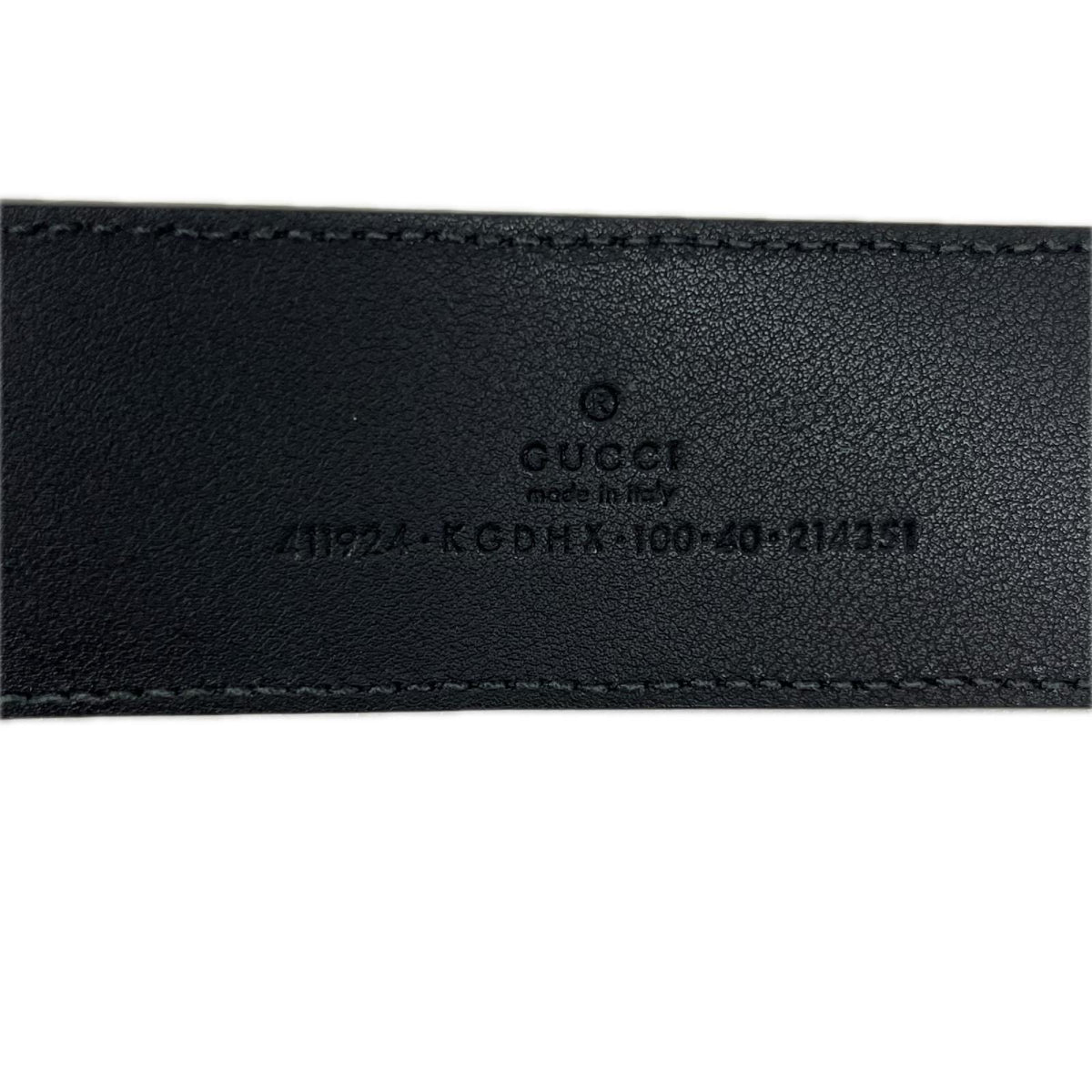 GUCCI/411924/インターロッキング/レザーベルト