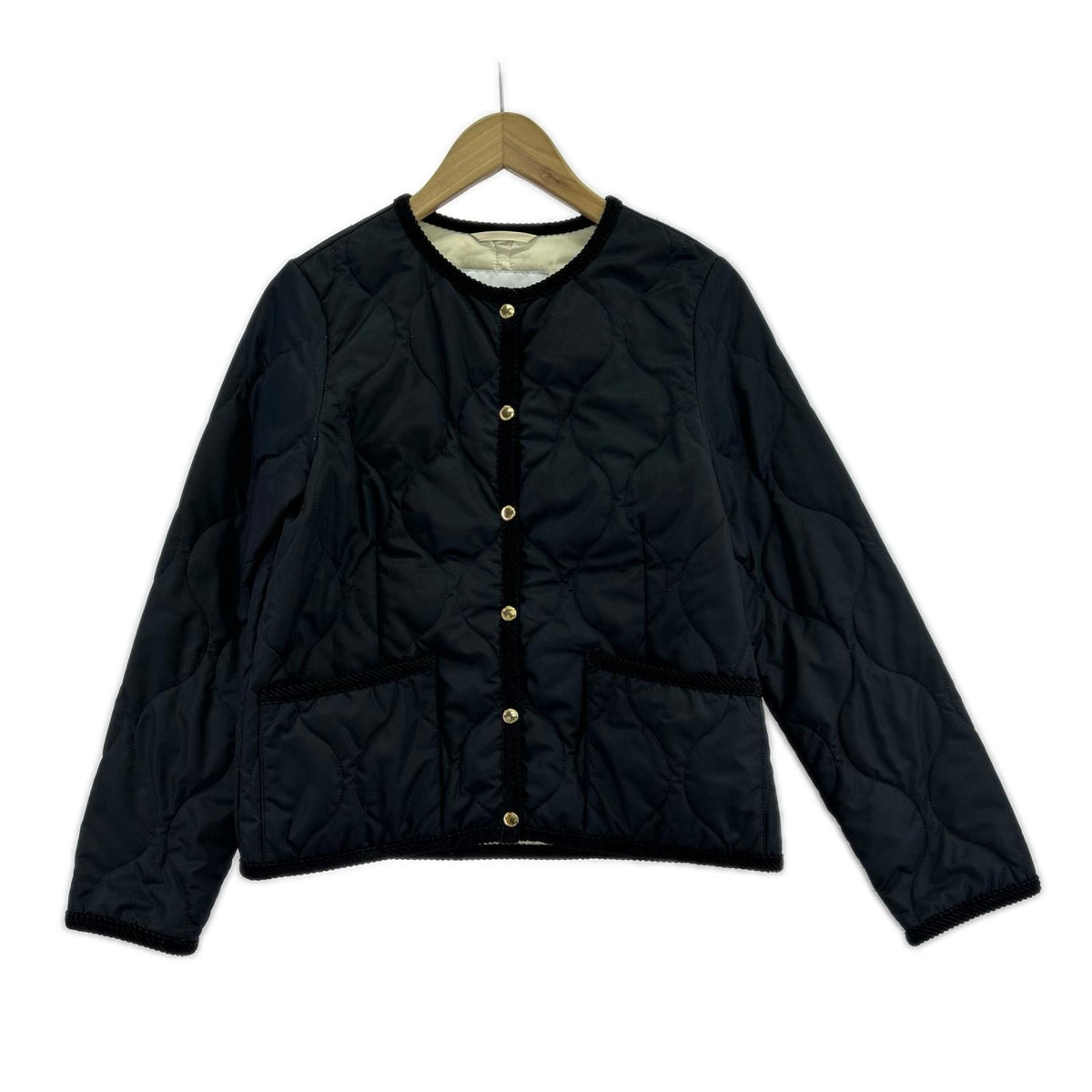 ジャケット MACKINTOSH PHILOSOPHY ノーカラーキルティングジャケット 38 ネイビー
