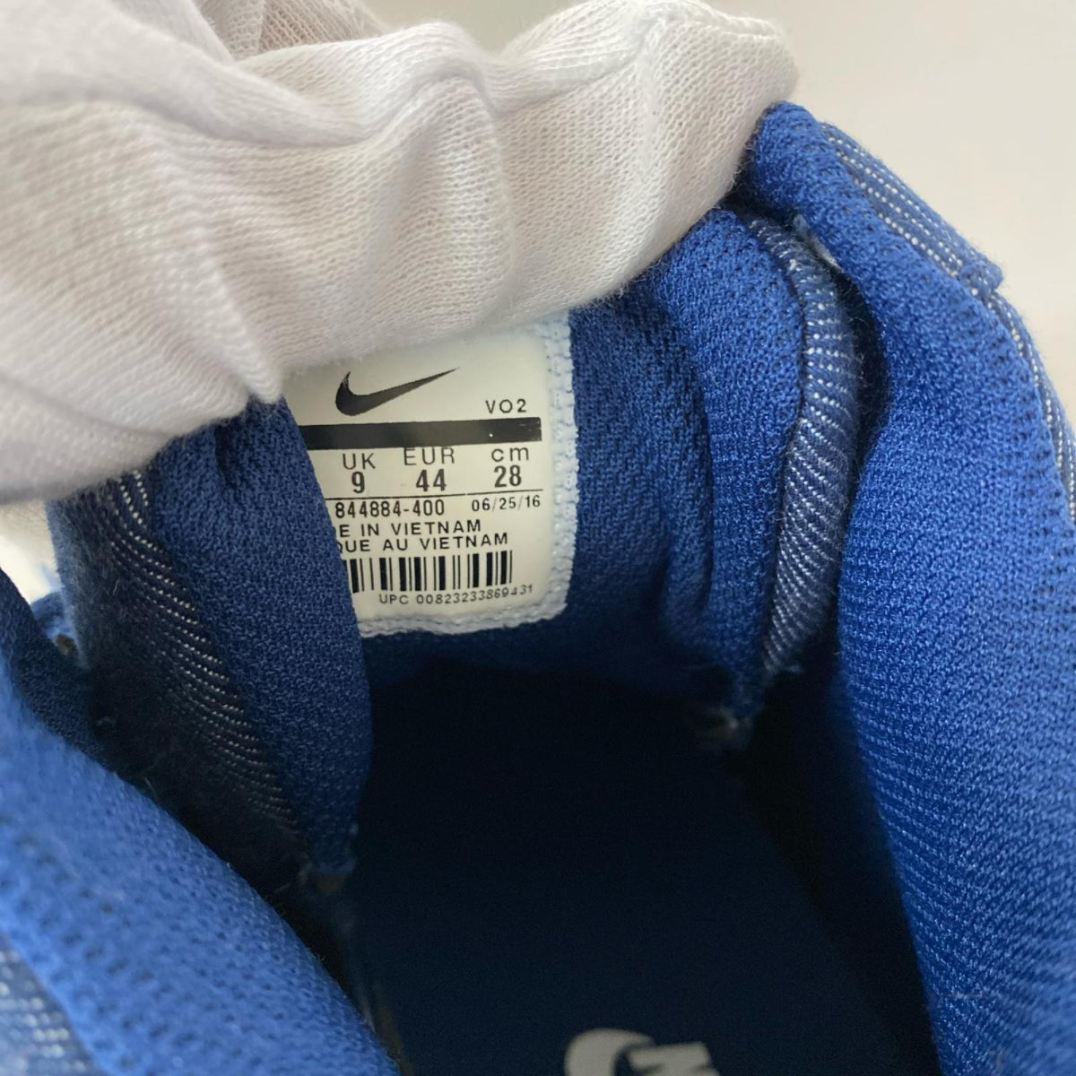 スニーカー COURT BOROUGH MID PREM 28cm (US10 UK9 1/2 EU46) ブルー
