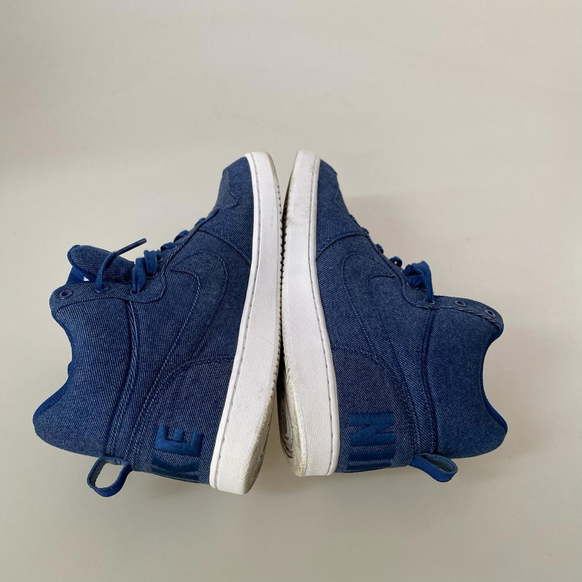スニーカー COURT BOROUGH MID PREM 28cm (US10 UK9 1/2 EU46) ブルー