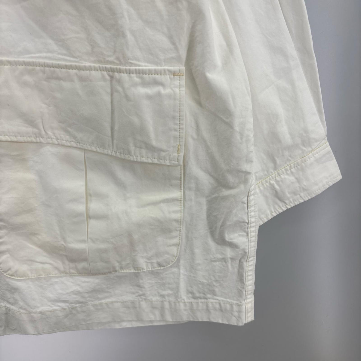 ジャケット R.N.A ミリタリーシャツ ジャケット WHT M M ホワイト