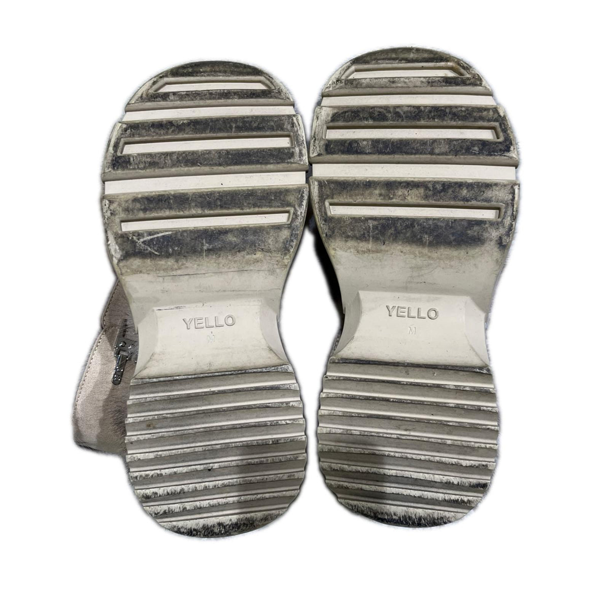 ブーツ YELLO MOJU SHORT BOOTS ファーブーツ