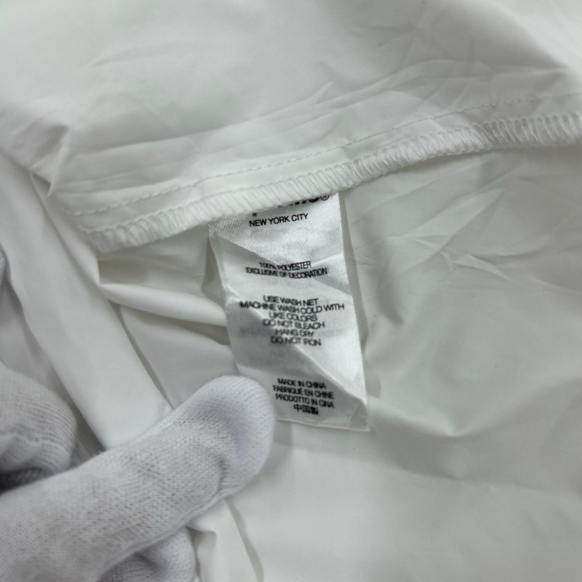 半袖シャツ Snap-Off Sleeve Baseball Top/XL/WHT ホワイト