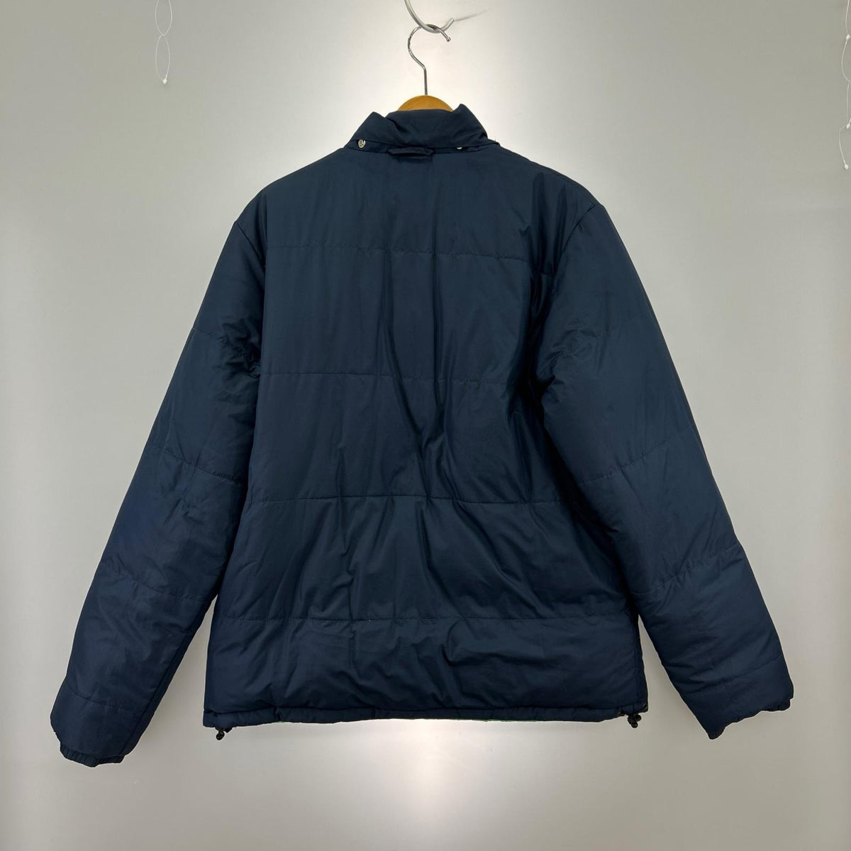 ダウンジャケット Reversible Striped Down Jacket (L) L