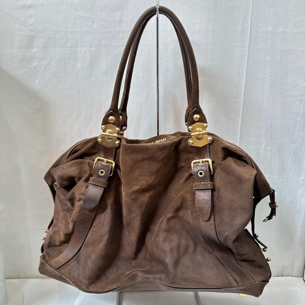 MIUMIU スウェード バッグ