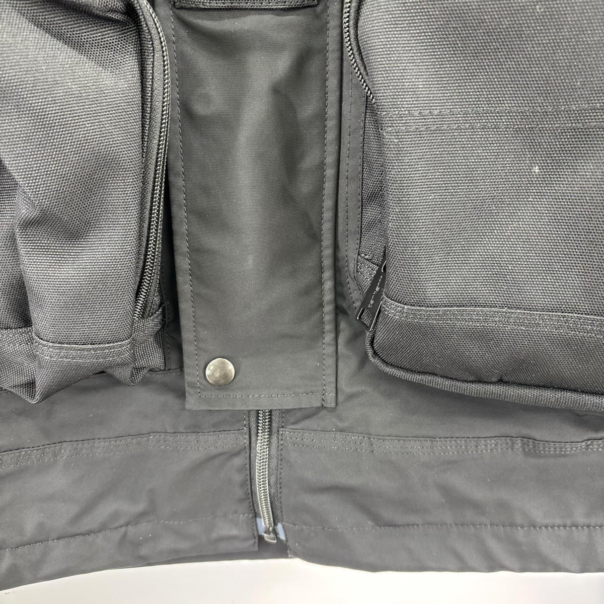 ジャケット ×Carhartt 23AW マルチポケット ナイロンジャケット (XS) ブラック