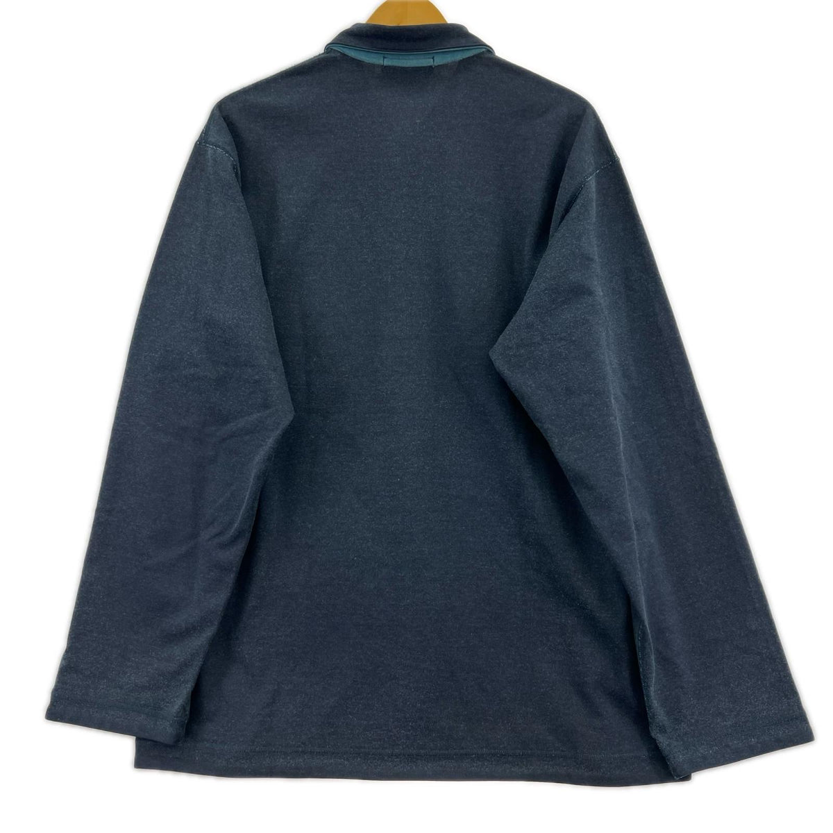 長袖シャツ Y's for men コットンポリ ストレッチシャツ ネイビー