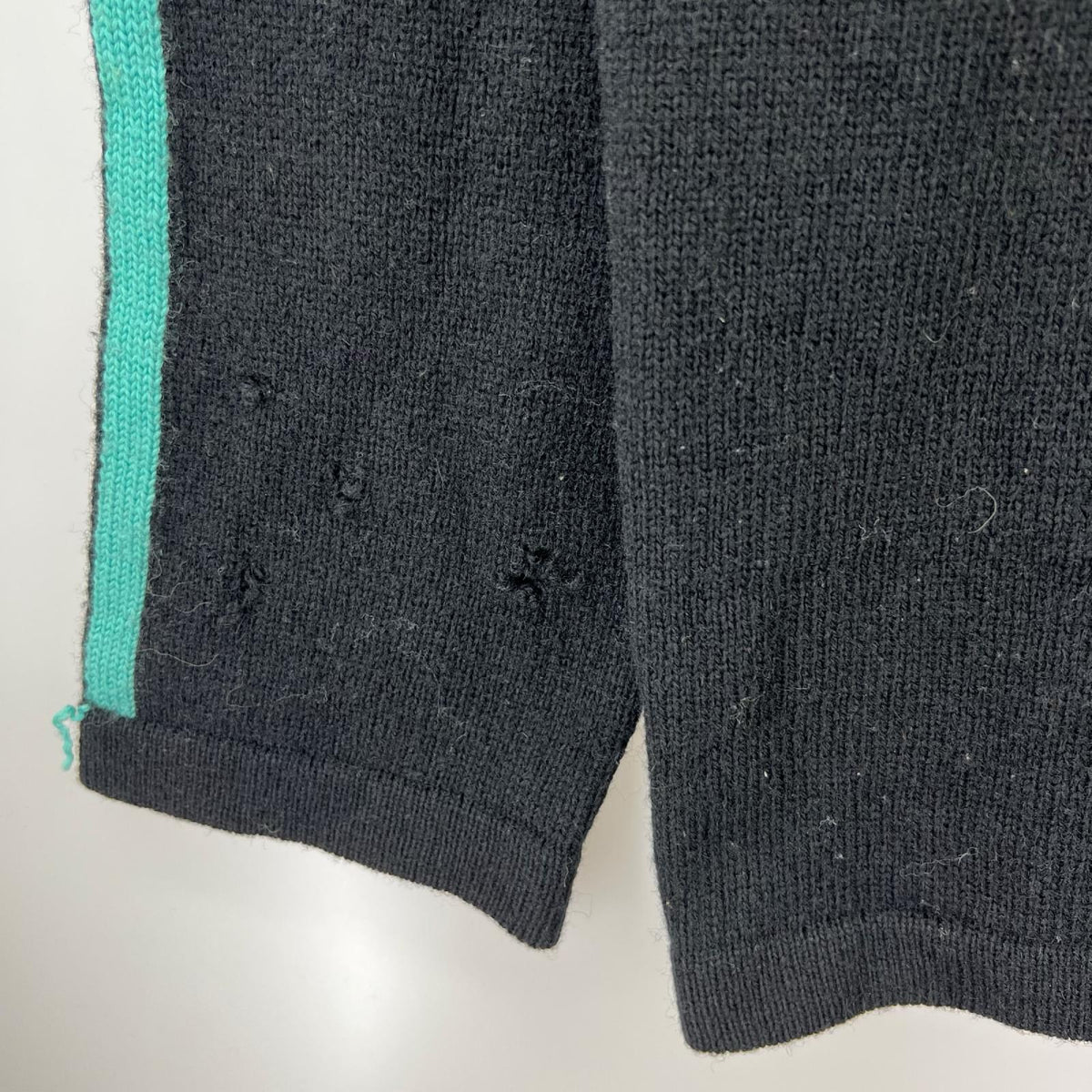 ニット Yohji Yamamoto POUR HOMME ジップアップハイネックニット 4 ブラック