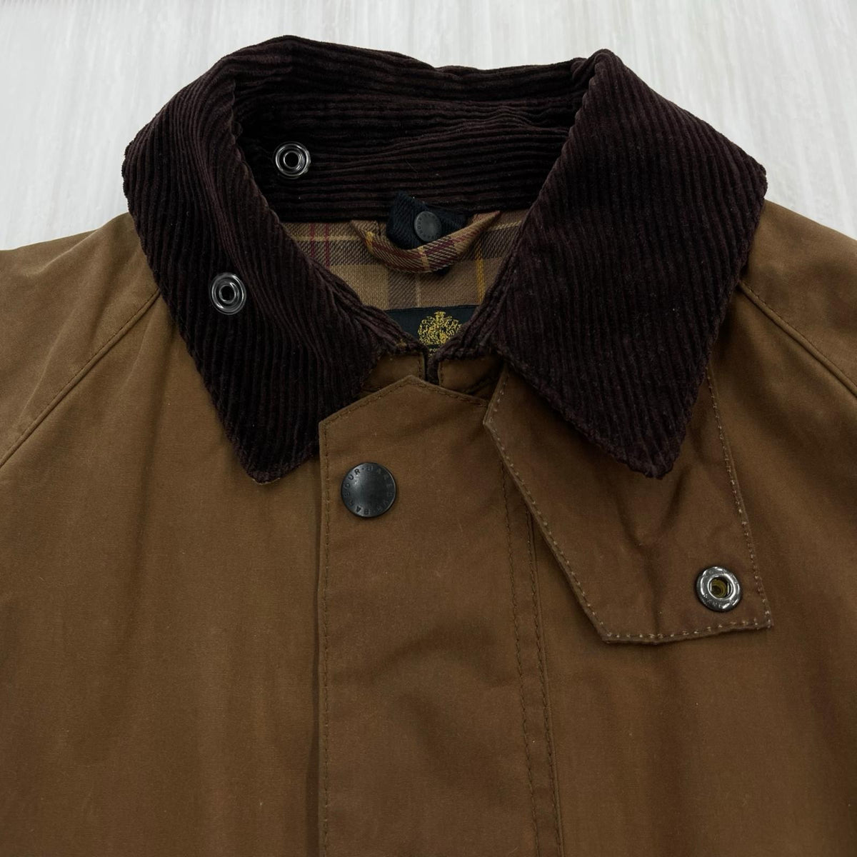 ジャケット BEDALE SL 2LAYER オイルドジャケット 34 ブラウン