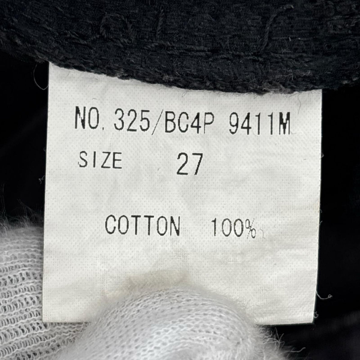 パンツ 00s ギミックカーゴパンツ (W27) 黒 27 ブラック