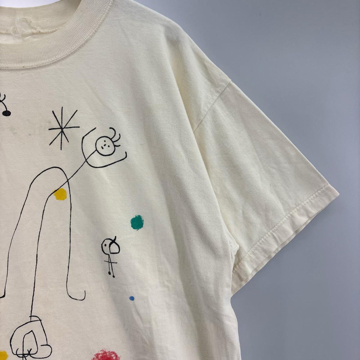半袖Tシャツ 90s Joan Milo ミロ タイポグラフィー アートTシャツ