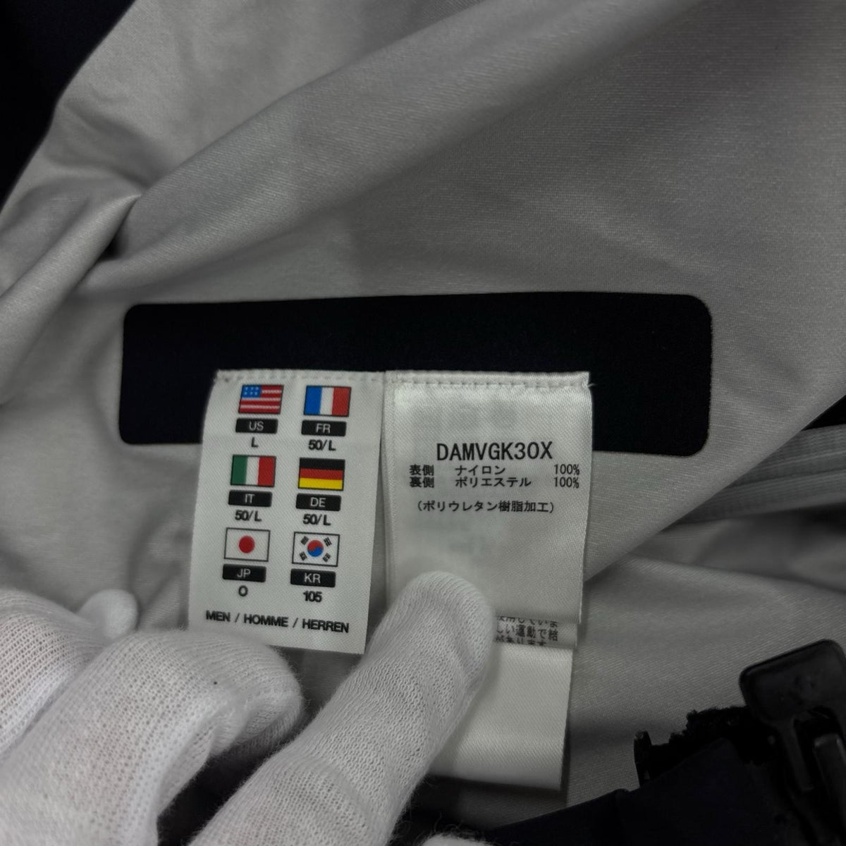マウンテンパーカー DESCENTE ALLTERRAIN CREAS クレアス ハードシェルジャケット ブラック