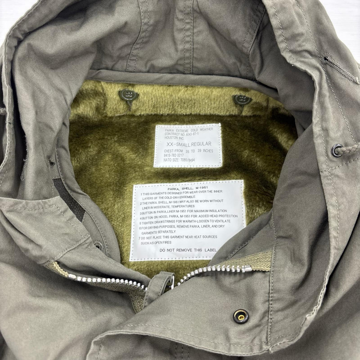 ジャケット M-51 PARKA カーキ