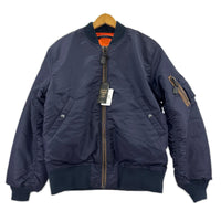 ジャケット MA-1 FLIGHT JACKET/サイズL L ネイビー