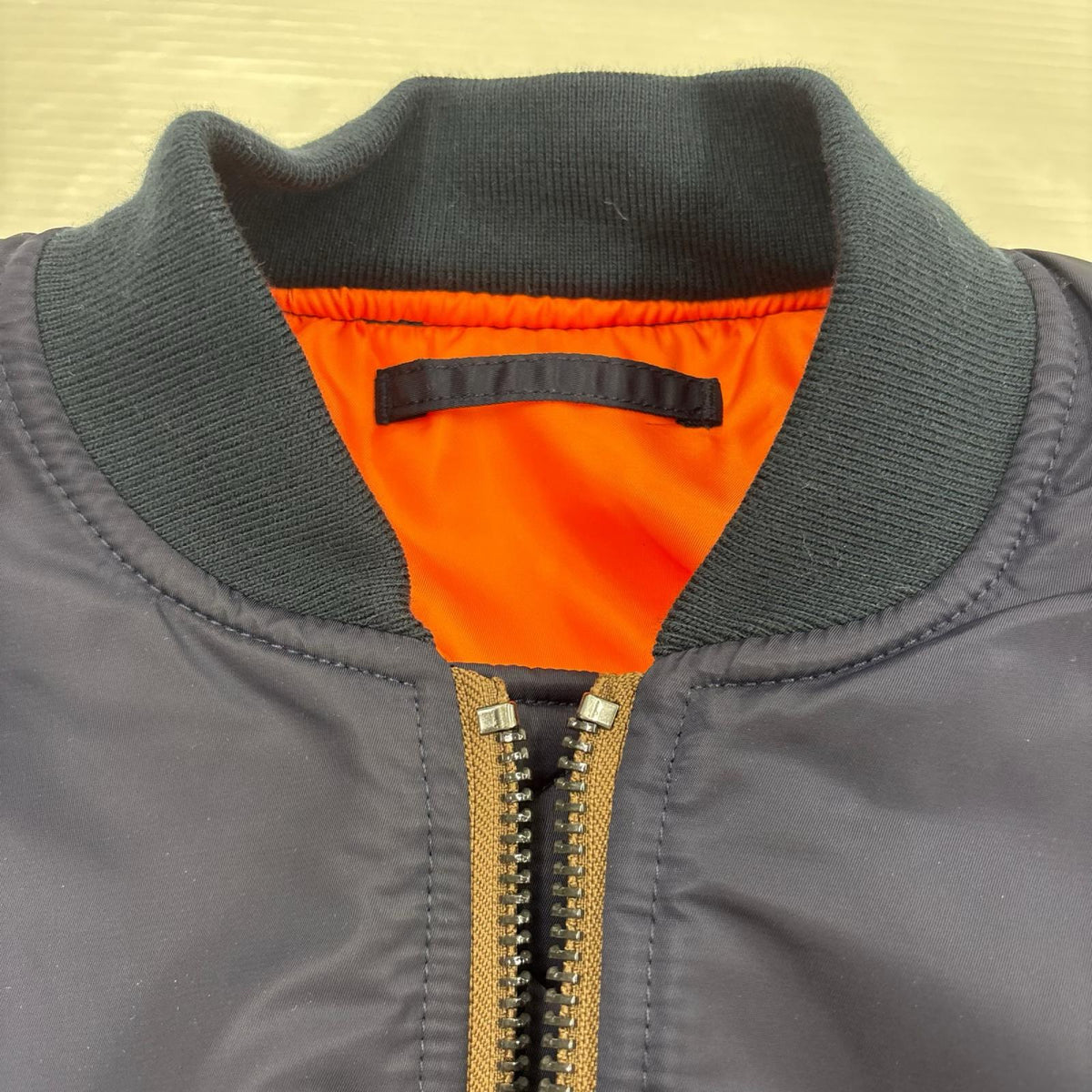 ジャケット MA-1 FLIGHT JACKET/サイズL L ネイビー