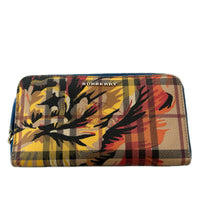 長財布 Haymarket CheckFloral マルチカラー