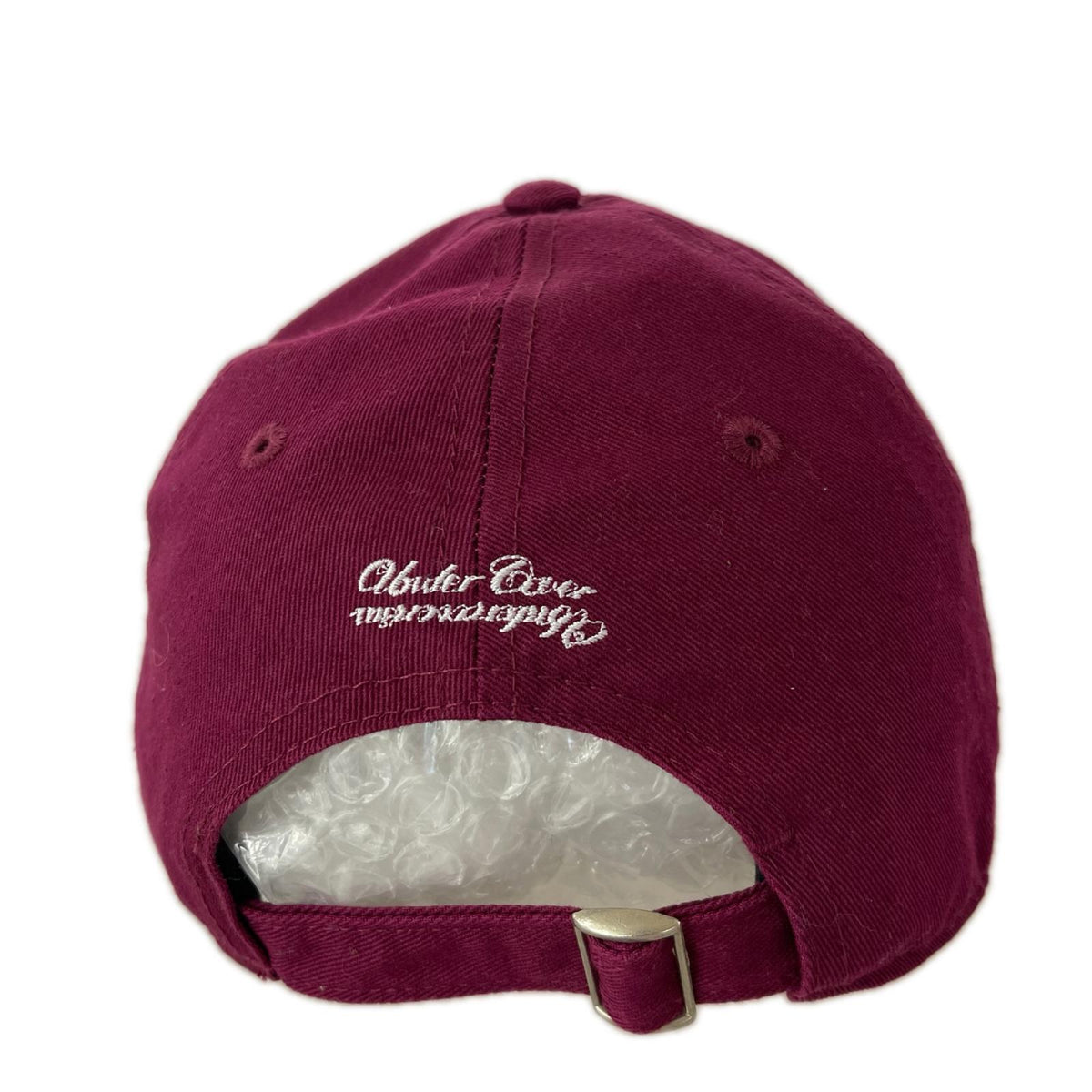 キャップ ×NEW ERA ロゴ バーガンディ