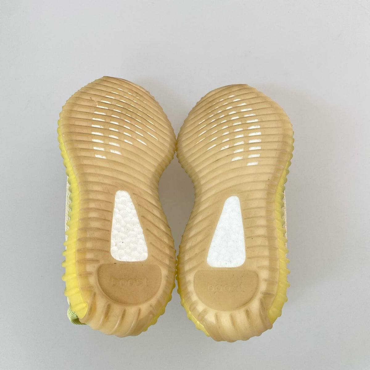 スニーカー YEEZY BOOST 350 V2 FLAX 黄緑