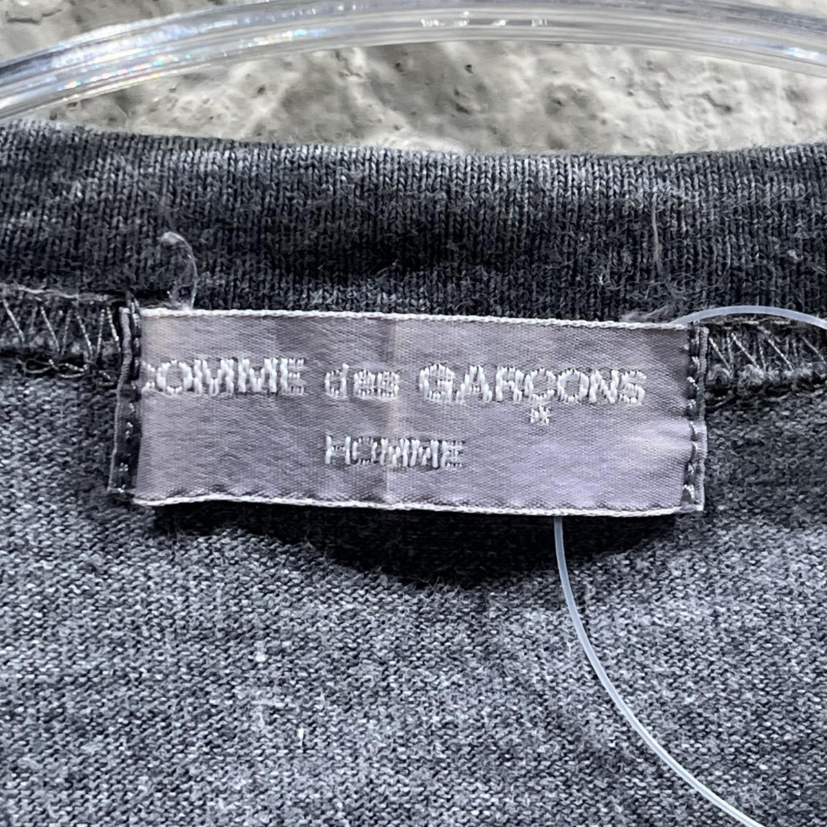半袖Tシャツ HOMME 02SS 田中オム コーティングTシャツ