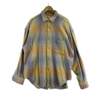 長袖シャツ H BEAUTY&YOUTH CASHMERE COTTON CHECK WIDE SHIRT L マルチカラー