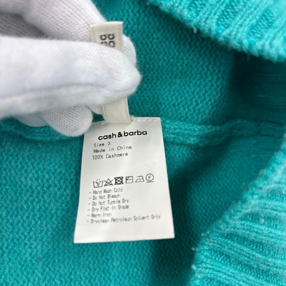 ニット cash&barba Cash Baby 70 Crew カシミヤ100% クルーネックニット 3