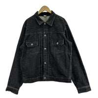ジャケット OVY ブラックデニムジャケット ブラック