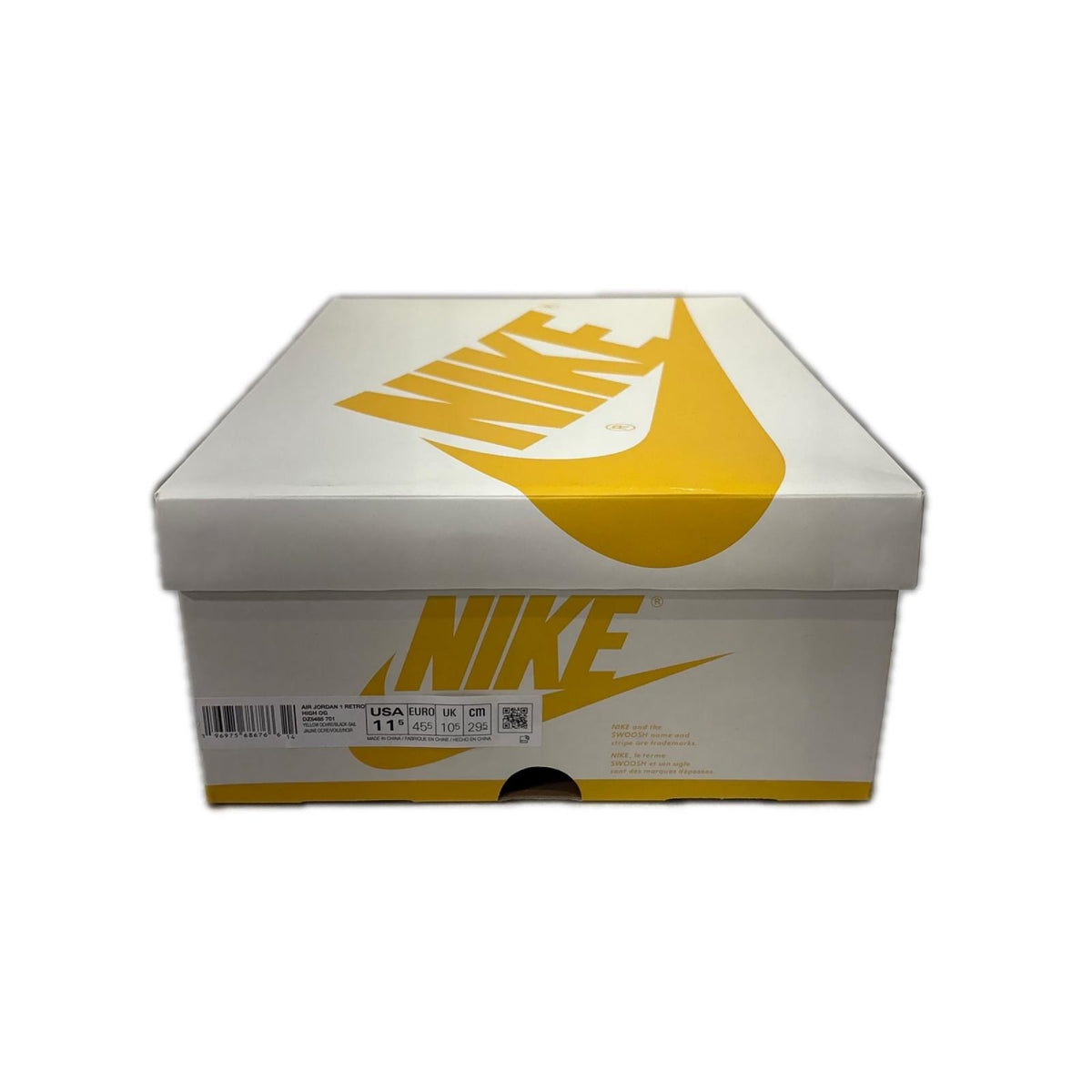 スニーカー AIR JORDAN 1 RETRO HIGH OG YELLOW 29.5cm (US11 1/2 UK11 EU49) イエロー
