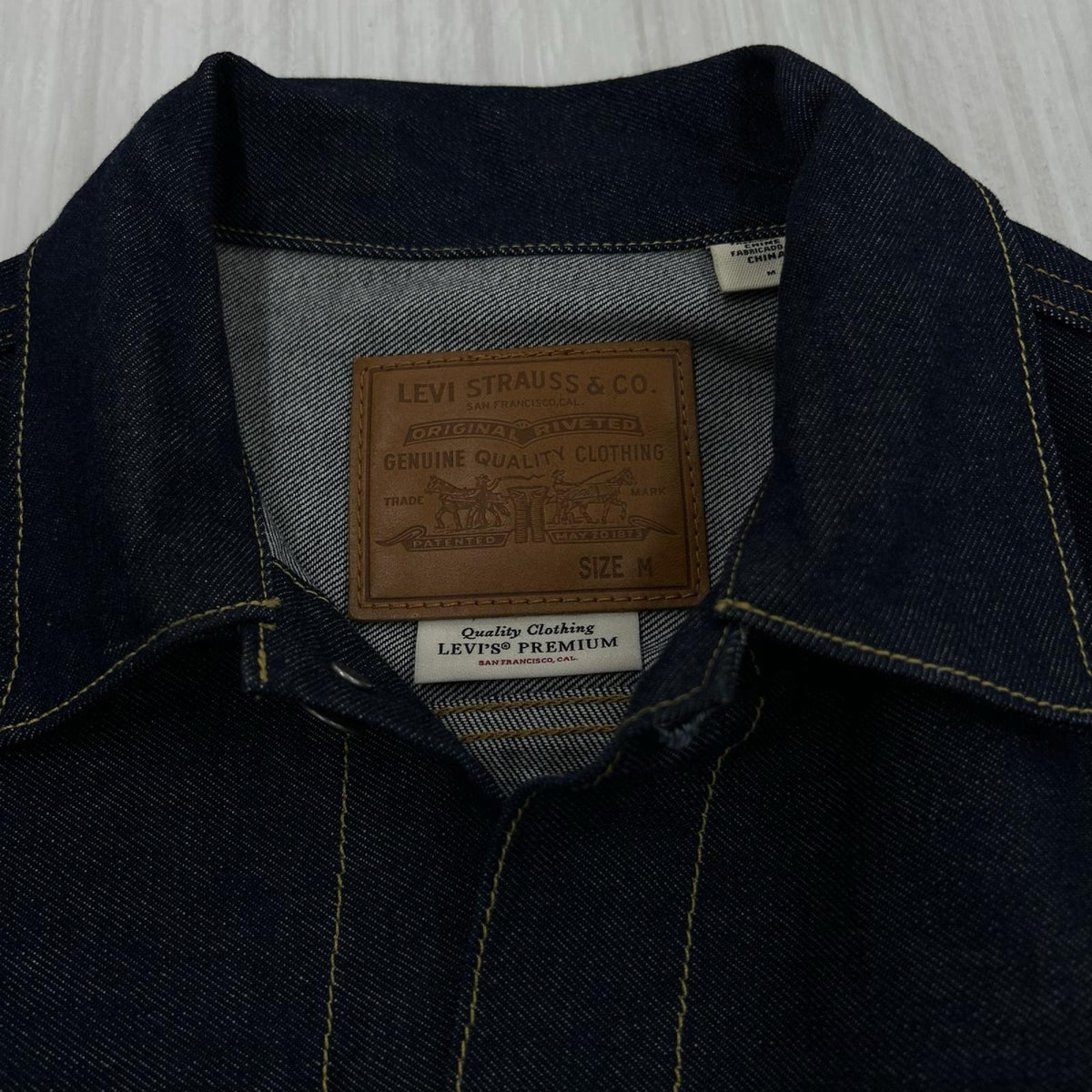 ジャケット Levi's PREMIUM JS別注 2nd デニムジャケット M ネイビー