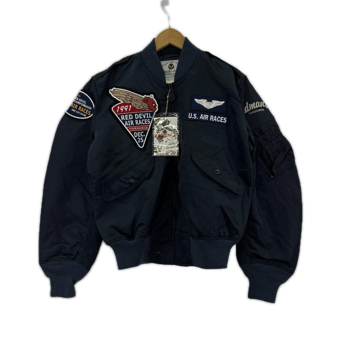 ジャケット TED MAN L-2A フライトジャケット 40 40 ネイビー