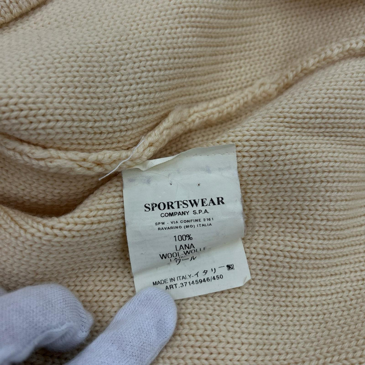ニット STONE ISLAND 00s クルーネックニット