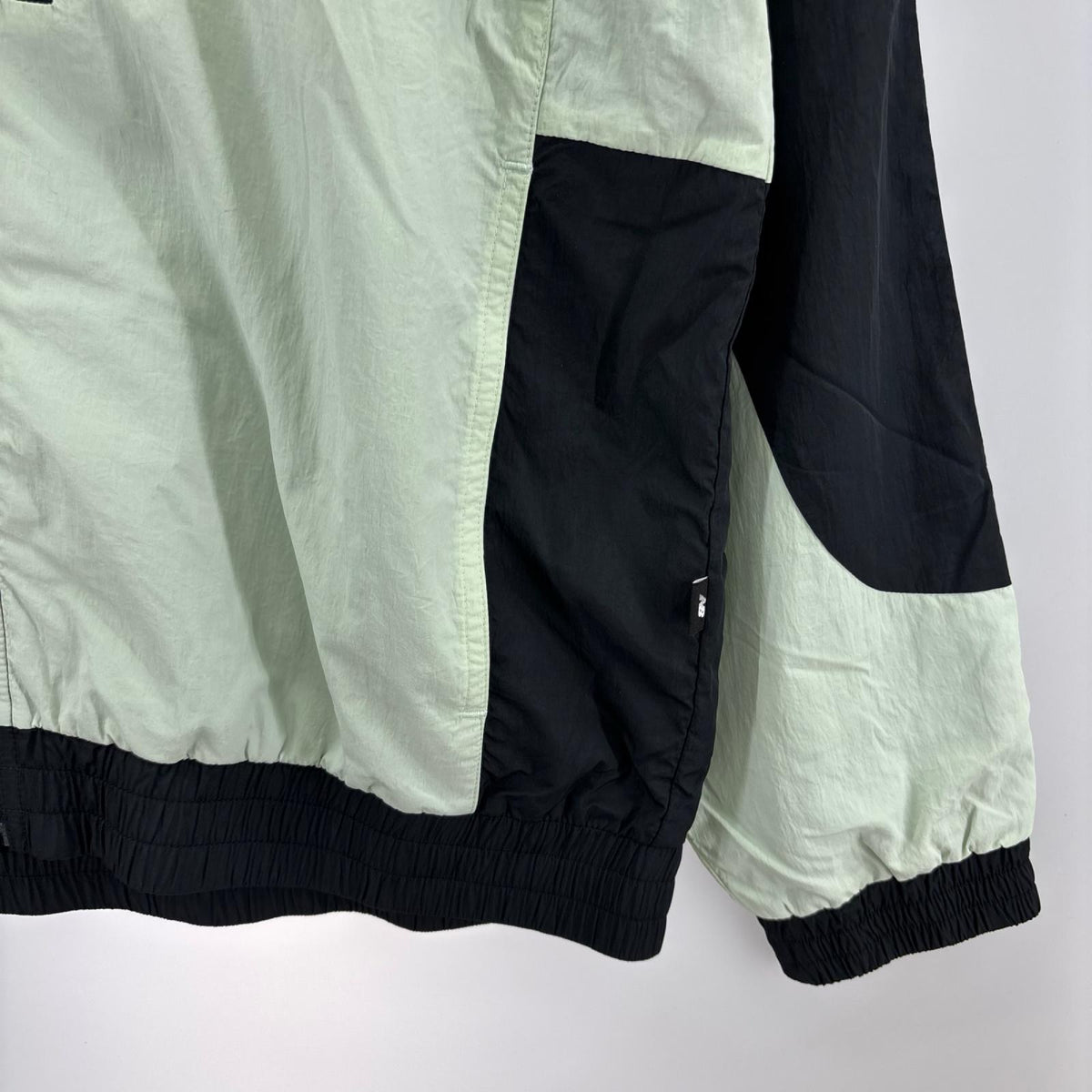 ジャケット ウインドジャケット 裏メッシュ 黒 (L)