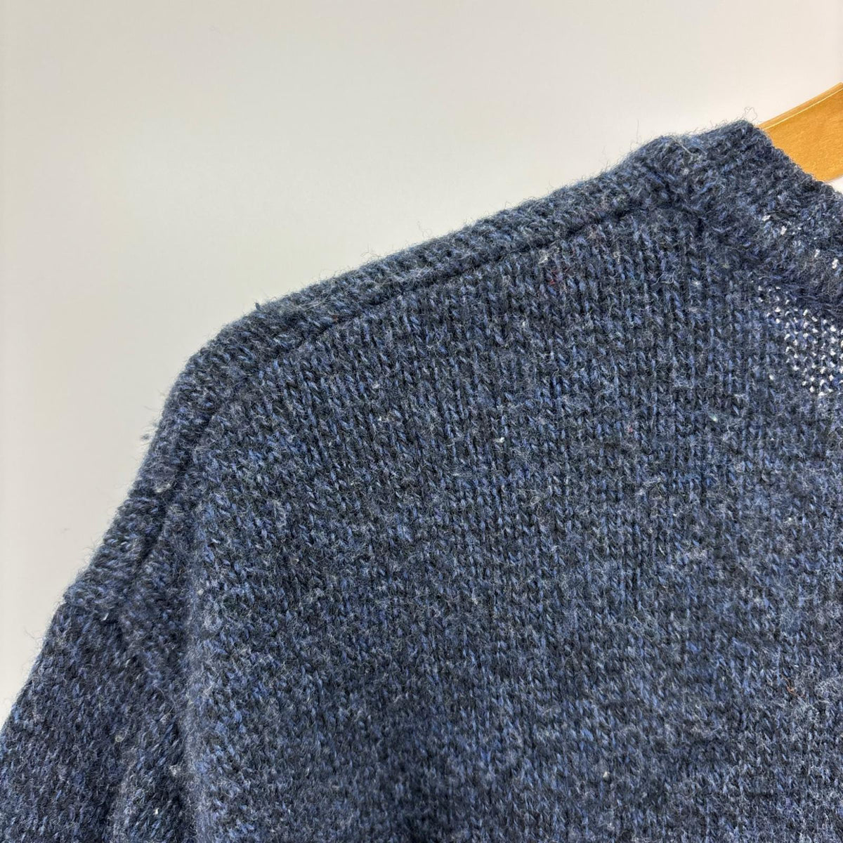 ニット 13年製 Vネックニット 紺 (XL) ネイビー
