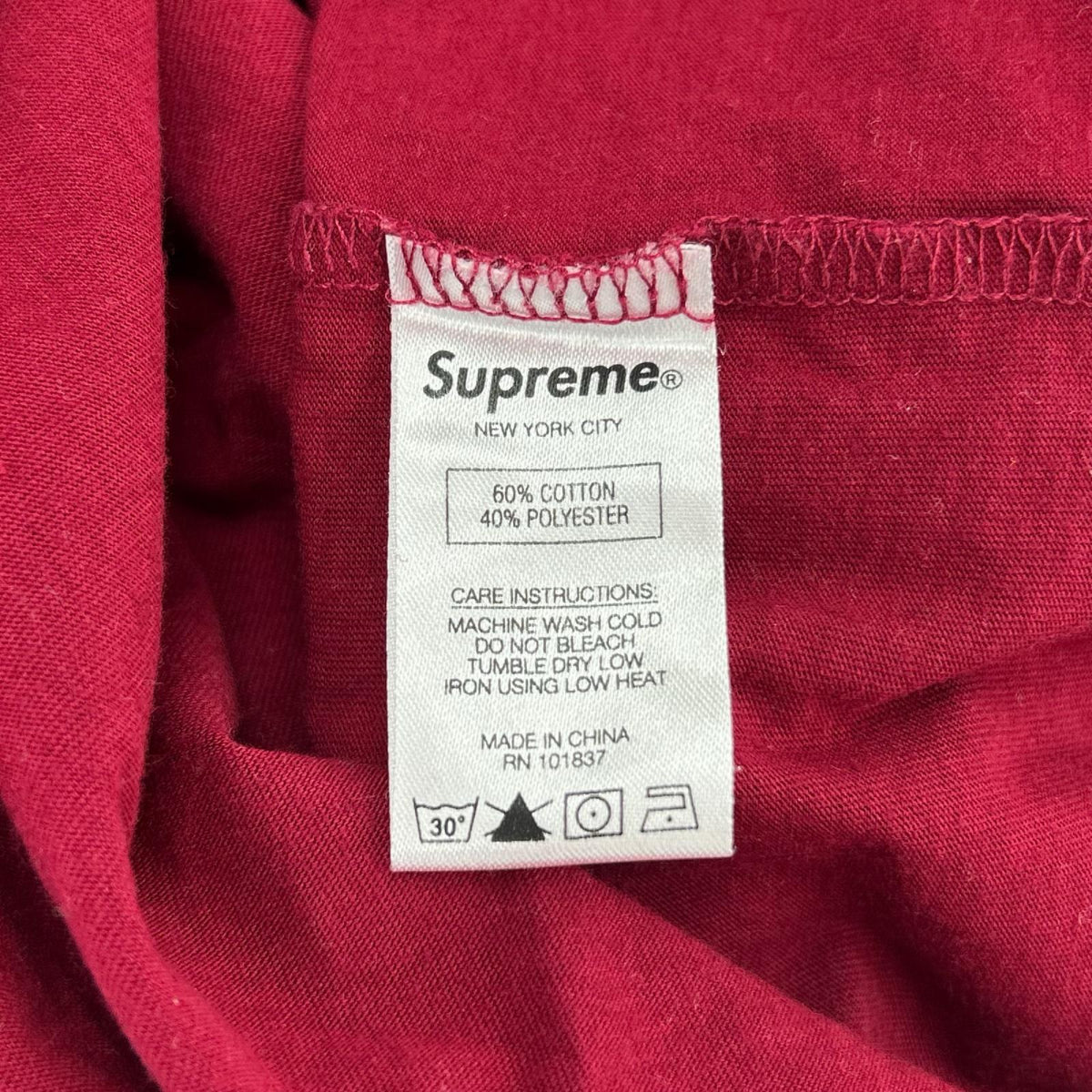 半袖Tシャツ ETERNAL PRACTICE JERSEY SIZE:M M レッド