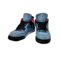 スニーカー NIKE Air Jordan 4 Retro Cactus Jack スニーカー 27cm (US9 UK8 1/2 EU44) ブルー