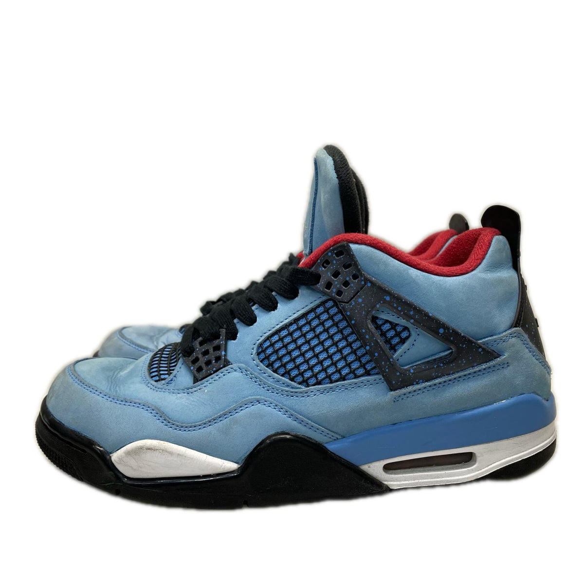 スニーカー NIKE Air Jordan 4 Retro Cactus Jack スニーカー 27cm (US9 UK8 1/2 EU44) ブルー