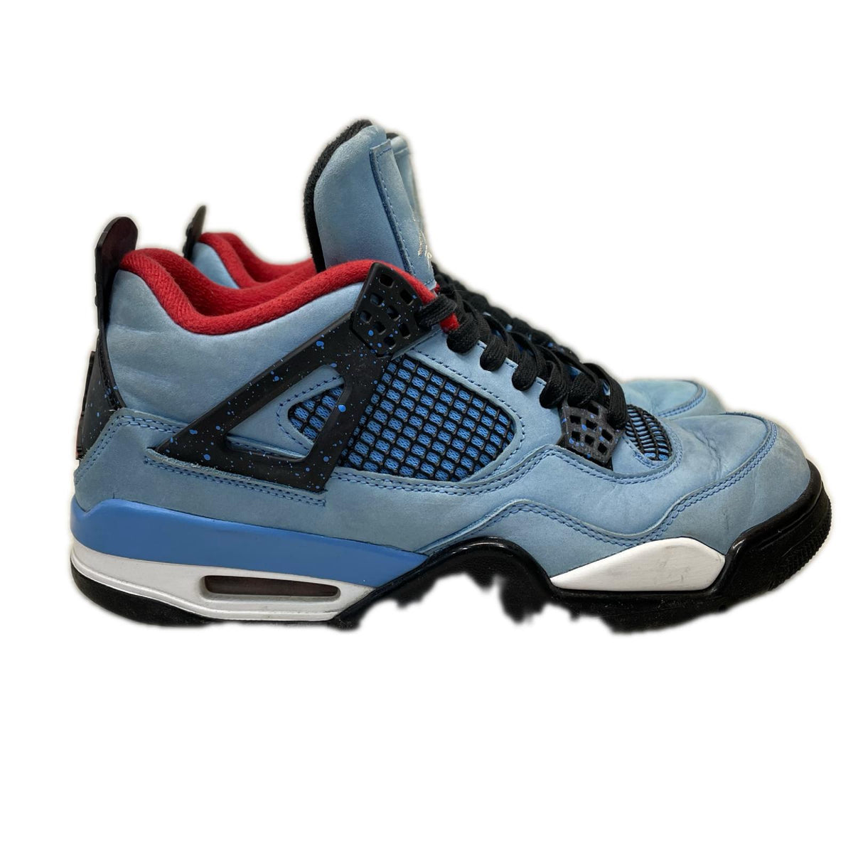 スニーカー NIKE Air Jordan 4 Retro Cactus Jack スニーカー 27cm (US9 UK8 1/2 EU44) ブルー