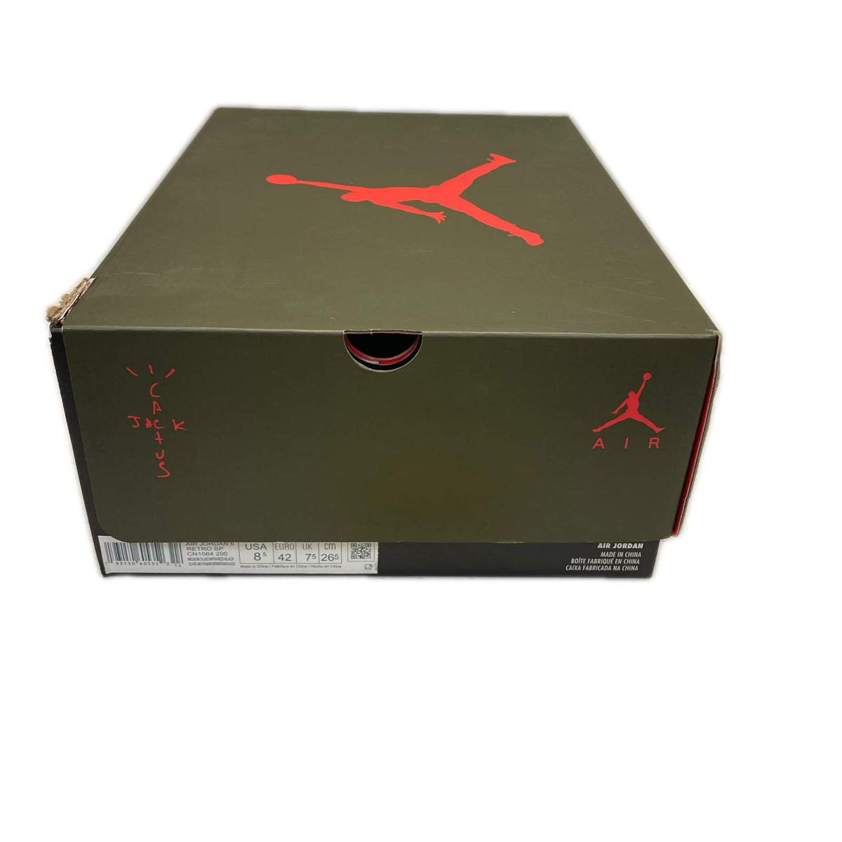 スニーカー NIKE Air Jordan 6 Retro SP スニーカー 26.5cm (US8 1/2 UK8 EU43)